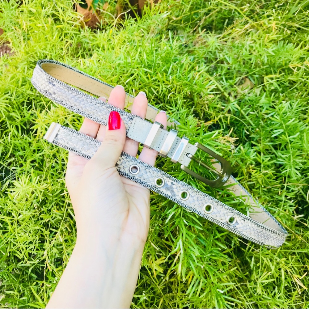 Streets Ahead Python Waist Belt - image 2